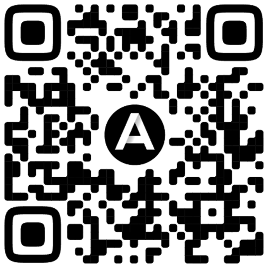 QR-код запуска криптокошелька Алтын в Telegram